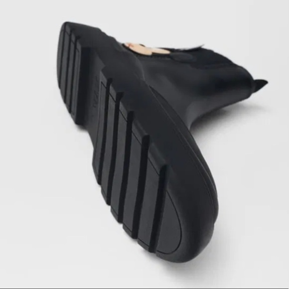 ZARA KIDS LEATHER BOOTS SZ 32 / US 1 - Picture 4 of 4